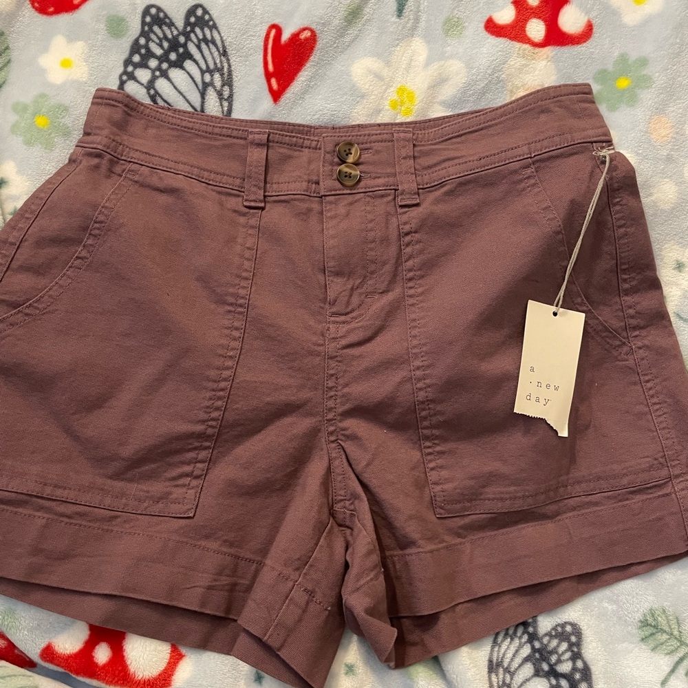 NWT A New Day Dark Purple Shorts